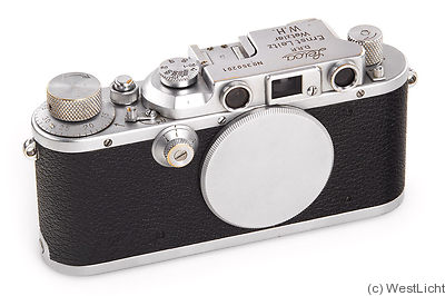 Leitz: Leica IIIb (Mod G) 'W.H.' (Wehrmacht Heer) camera