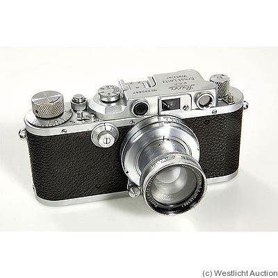 Leitz: Leica IIIb (Mod G) chrome camera