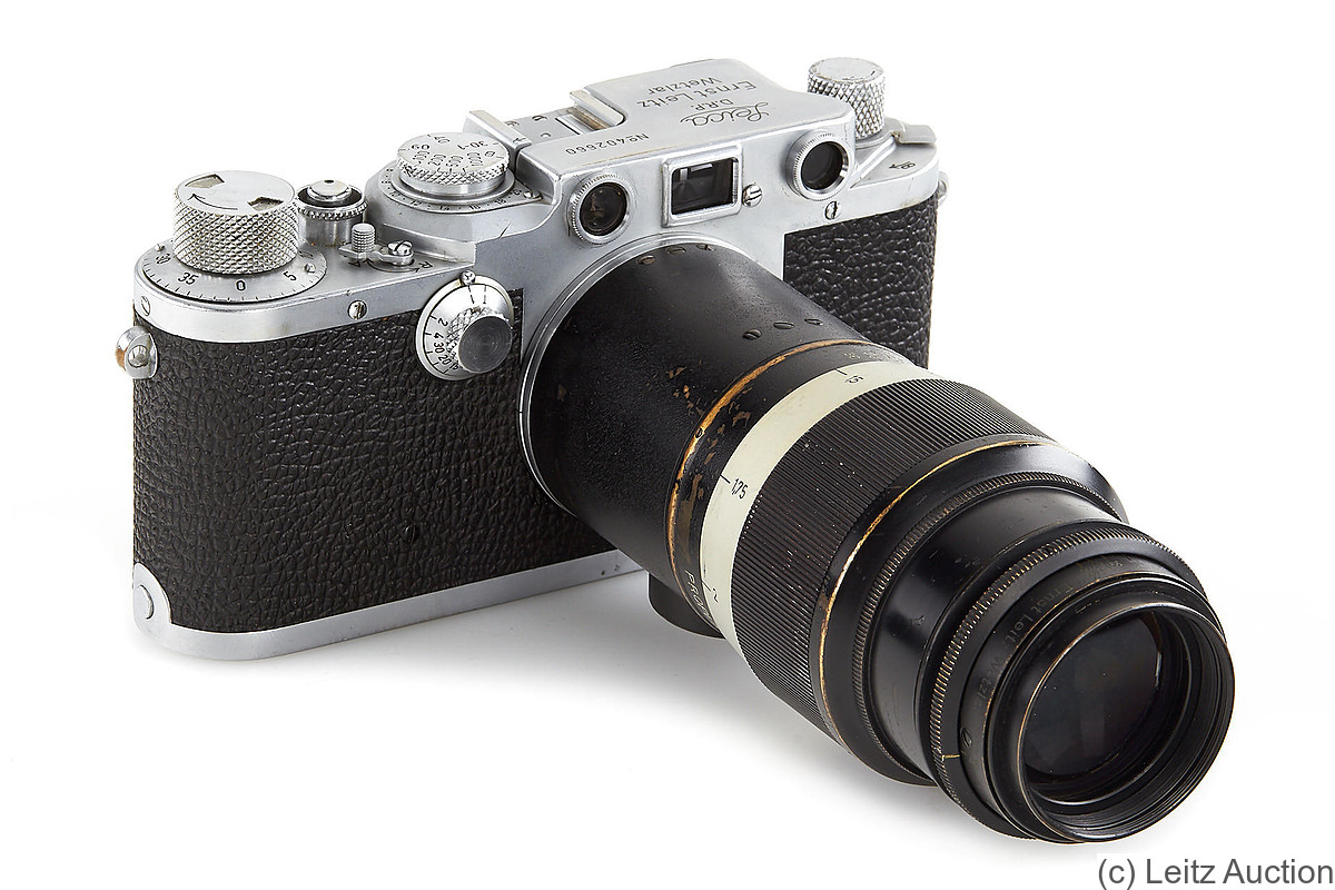 Leitz: Leica IIIc 'US Army' (Hektor) camera