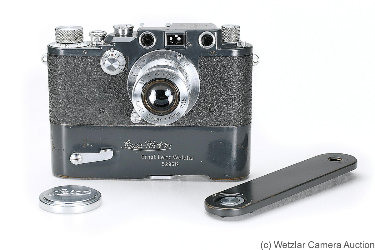 Leitz: Leica IIIc K (gray, w/MOOLY C) camera