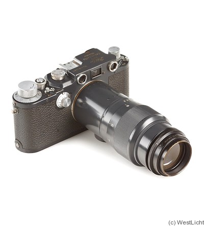 Leitz: Leica IIIc K Heer/Wehrmacht grey (fiducial, Hektor grey) camera
