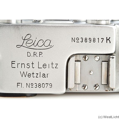 Leitz: Leica IIIc K Luftwaffen-Eigentum chrome camera