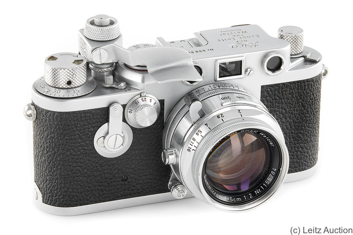 Leitz: Leica IIIf with Compur Summicron camera