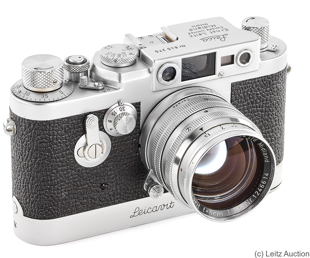 Leitz: Leica IIIg Midland (Leicavit) camera