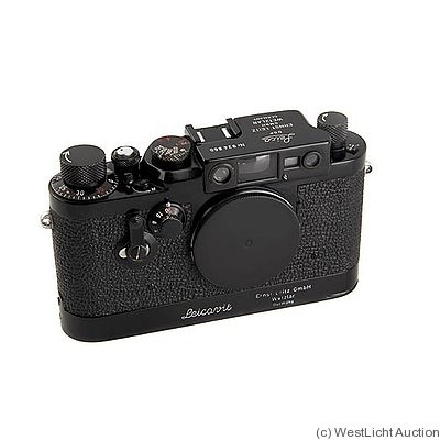 Leitz: Leica IIIg black camera