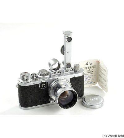 Leitz: Leica If (black dial) camera