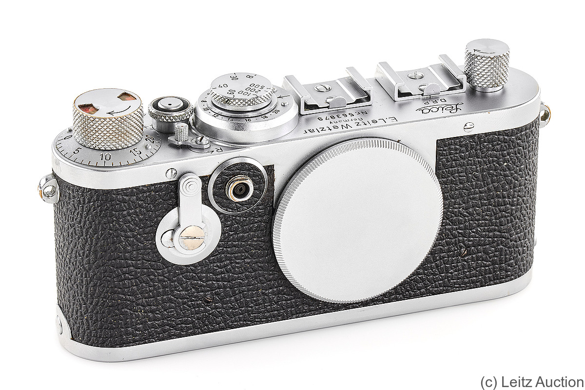Leitz: Leica If (black dial, self-timer) camera
