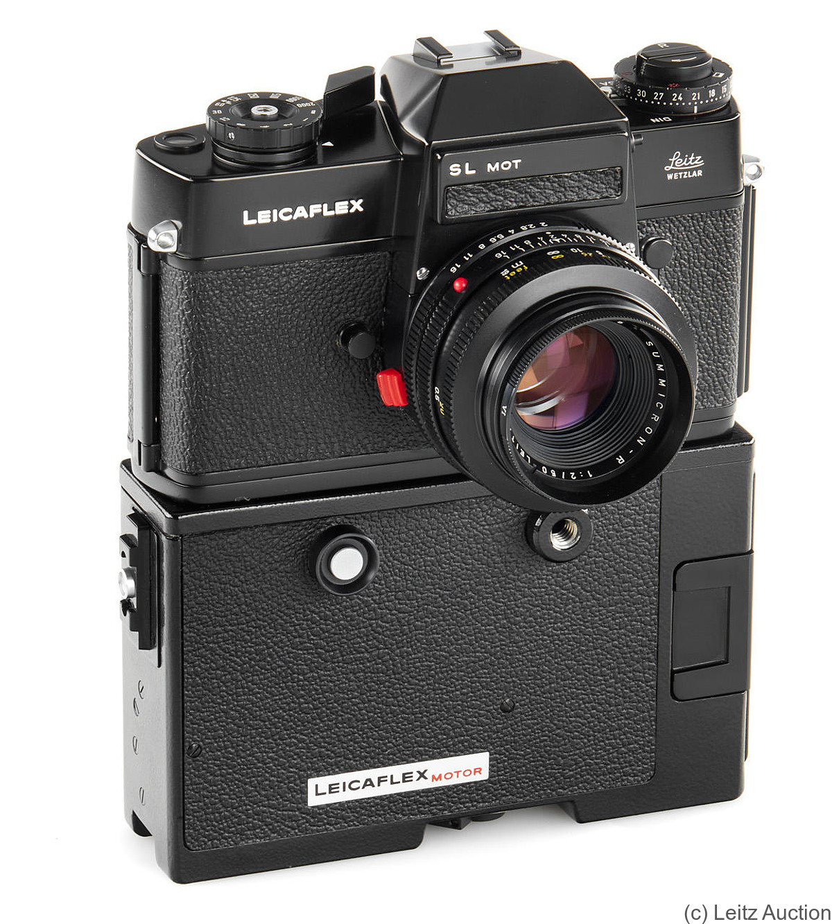 Leitz: Leicaflex SL MOT black camera