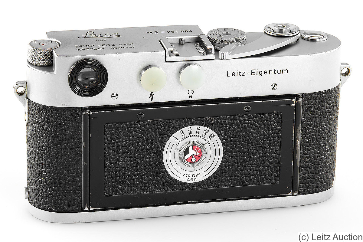 Leitz: Leica M3 ’Leitz Eigentum’ camera