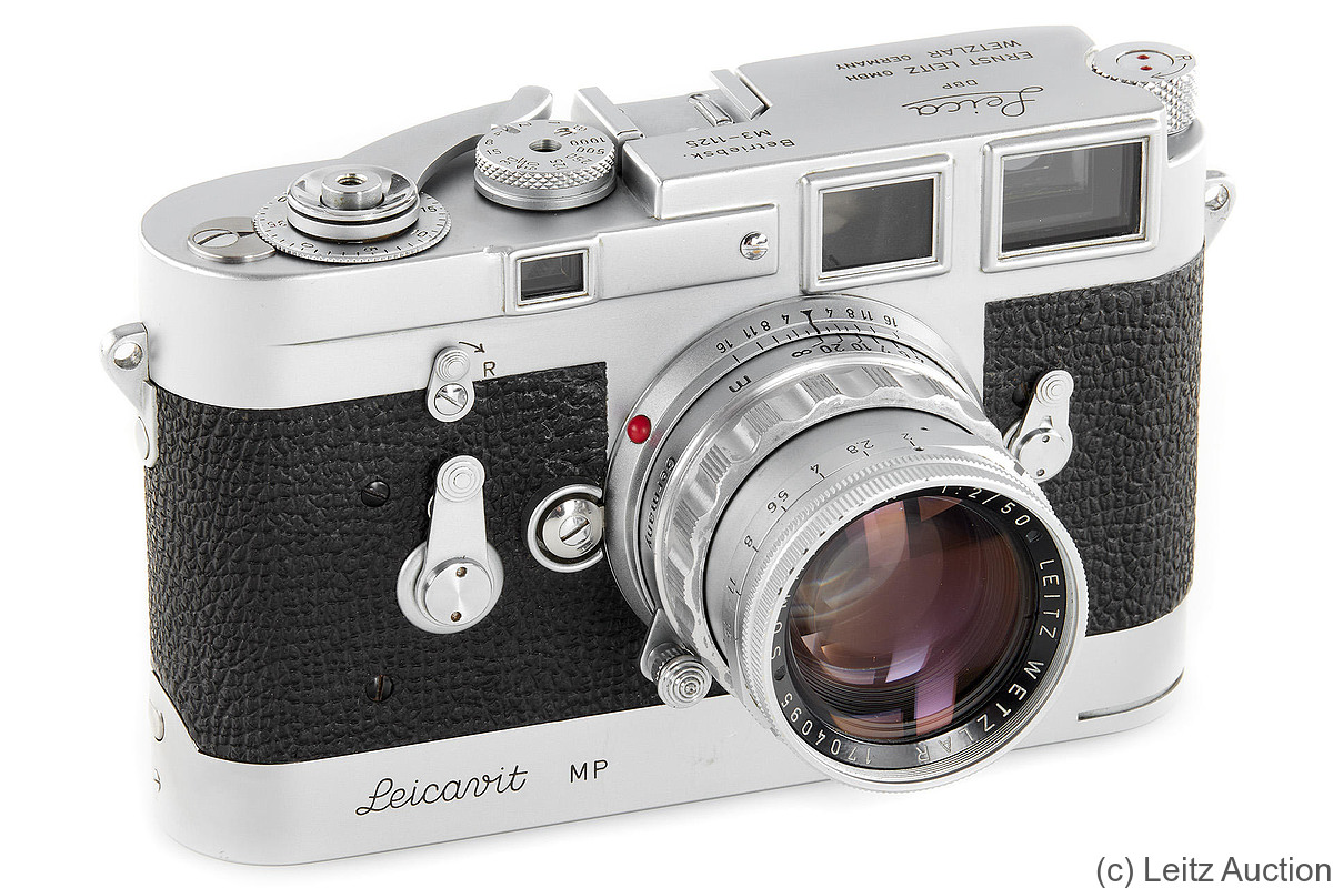 Leitz: Leica M3 Betriebskamera (MP, Leicavit) camera