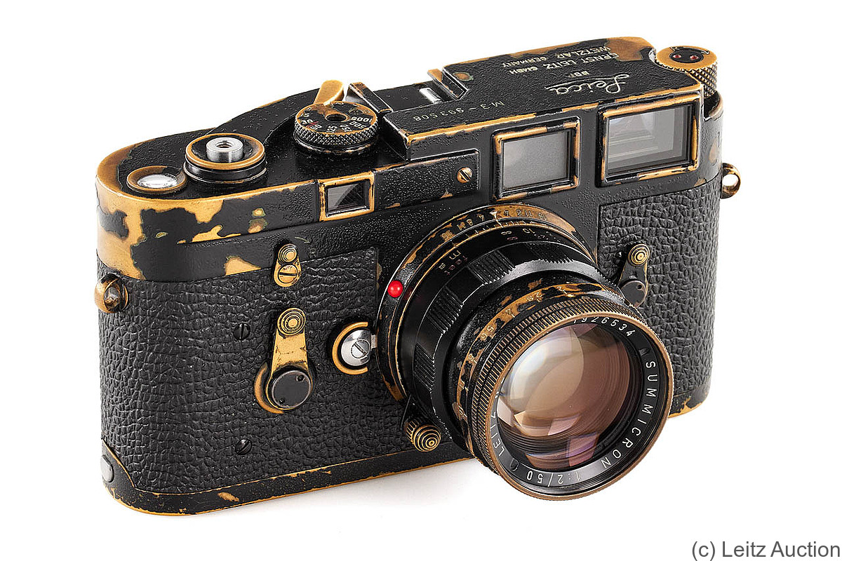 Leitz: Leica M3 black paint (second batch) camera