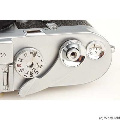 Leitz: Leica M3 chrome (early, corner) camera