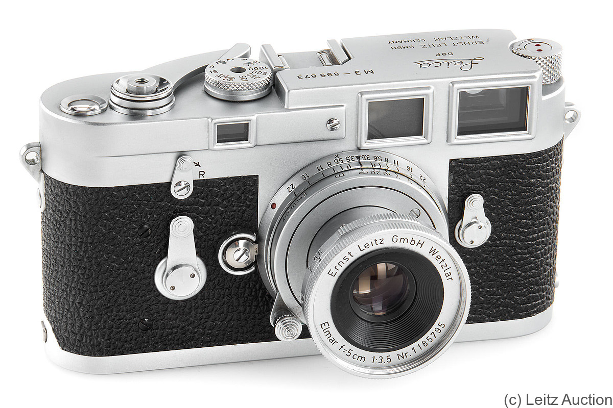 Leitz: Leica M3 chrome Double Stroke camera
