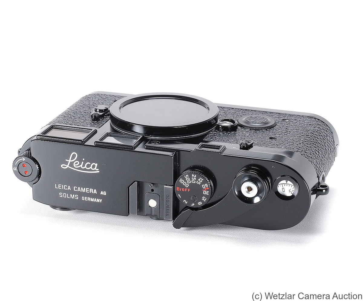 Leitz: Leica M3J (black paint, 2005, sample) camera