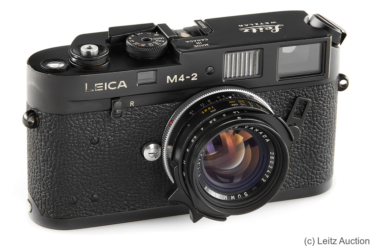 Leitz: Leica M4-2 black camera