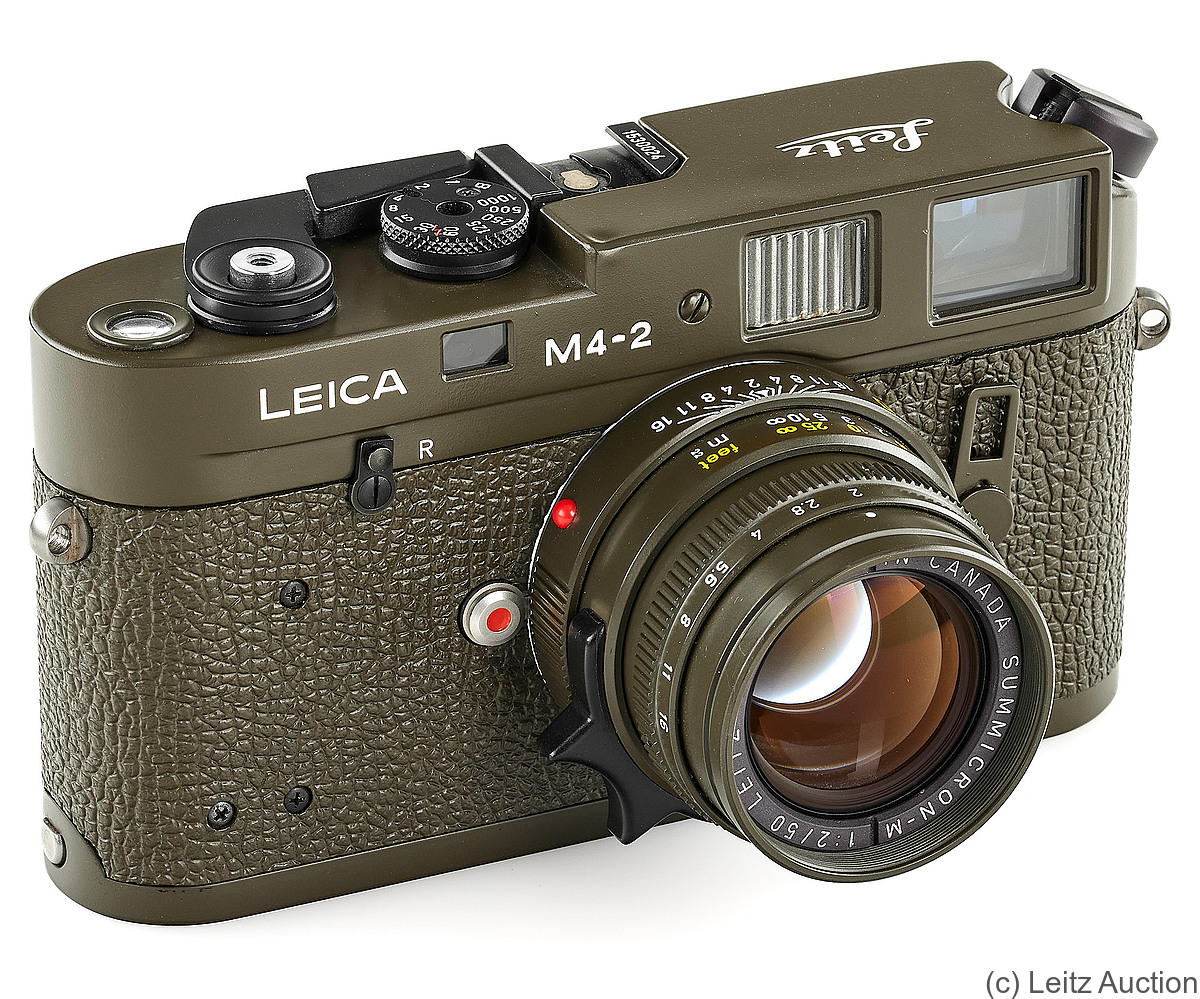 Leitz: Leica M4-2 olive camera
