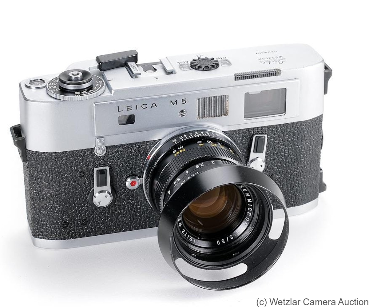 Leitz: Leica M5 Pre-series camera