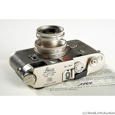 Leitz: Leica M6 ’150 Jahre Optik’ camera