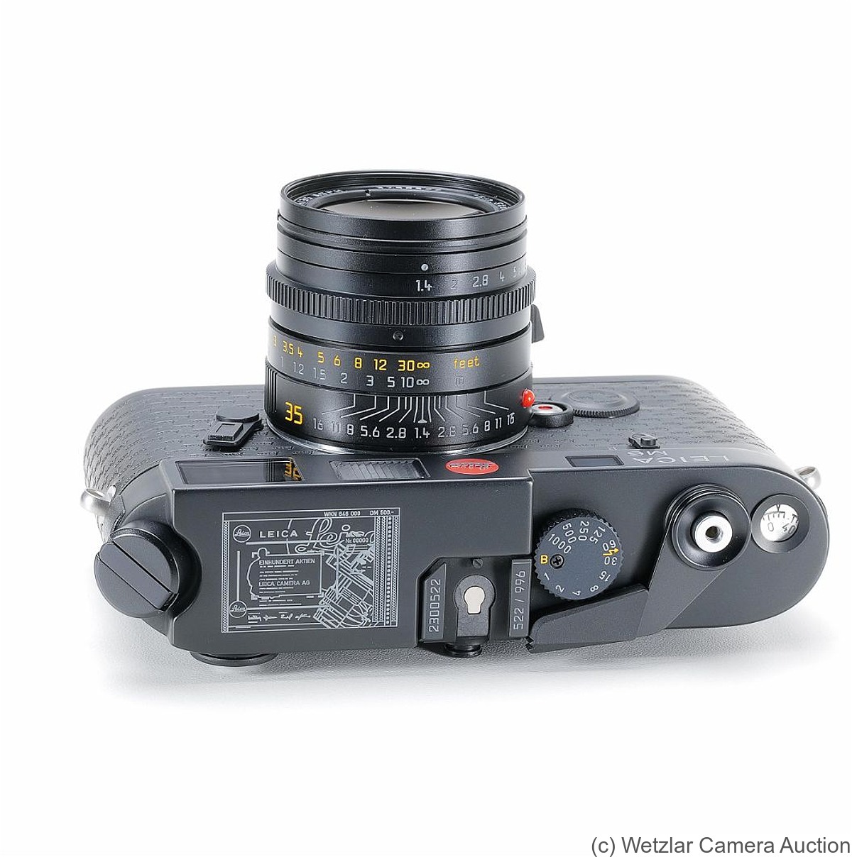 Leitz: Leica M6 ’Ein Stück Leica’ camera