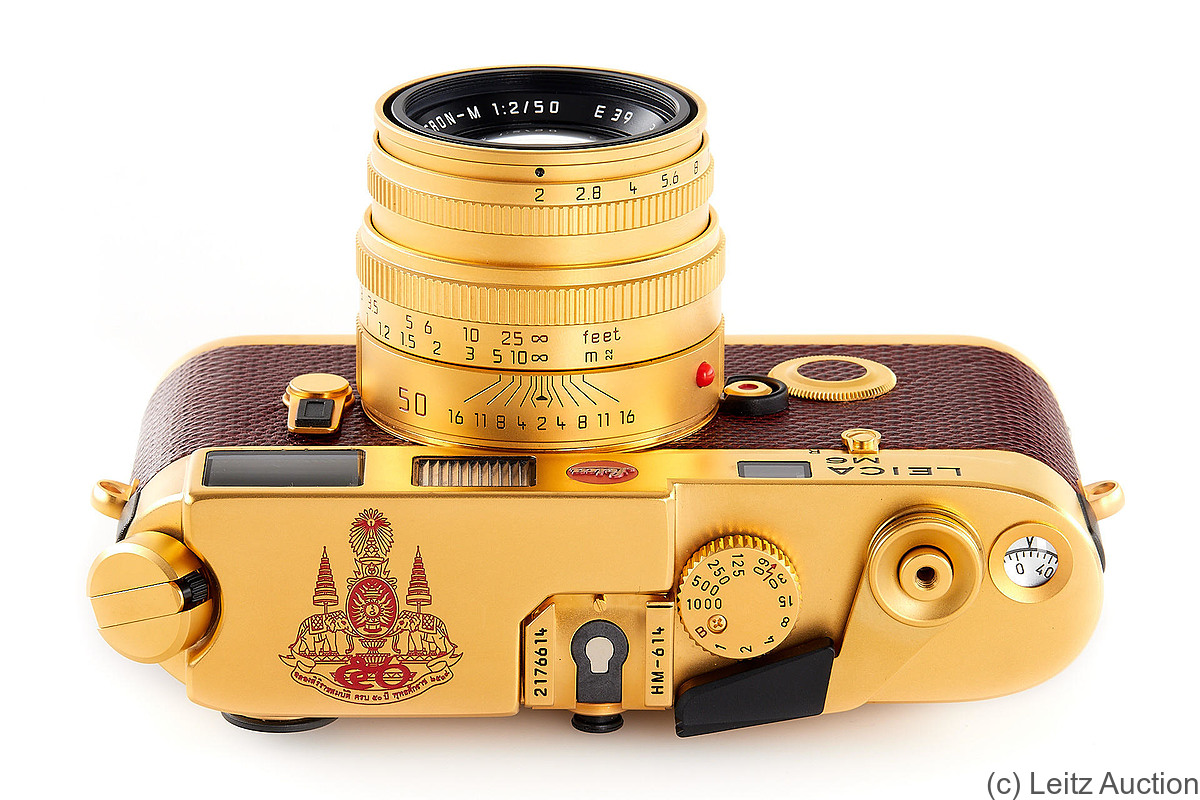 Leitz: Leica M6 ’King of Thailand’ (Bhumibol) camera