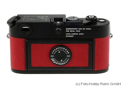 Leitz: Leica M6 ’Royal-Foto’ (black) camera