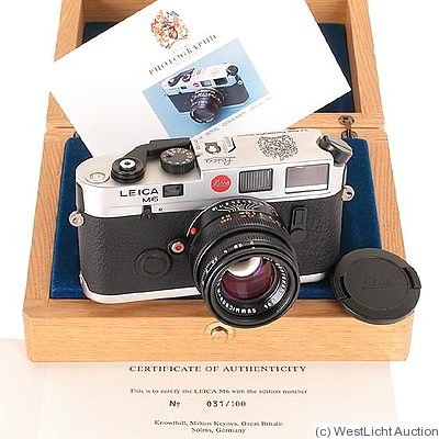 Leitz: Leica M6 ’Royal Photographic Society’ camera