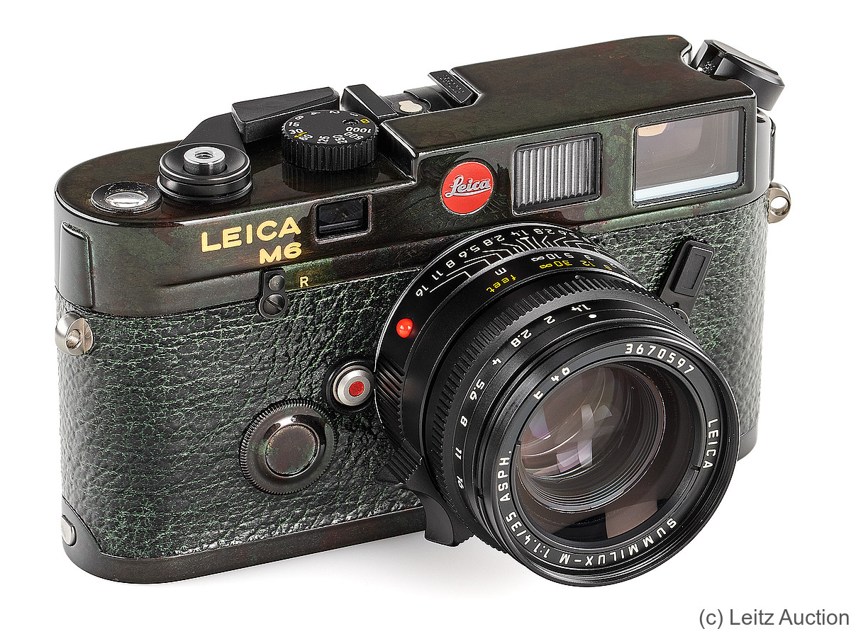Leitz: Leica M6 'Siber Hegner' Urushi camera