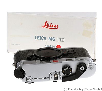 Leitz: Leica M6 Panda 'sh 125th Anniversary' camera