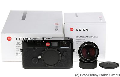 Leitz: Leica M6 TTL .50 black camera