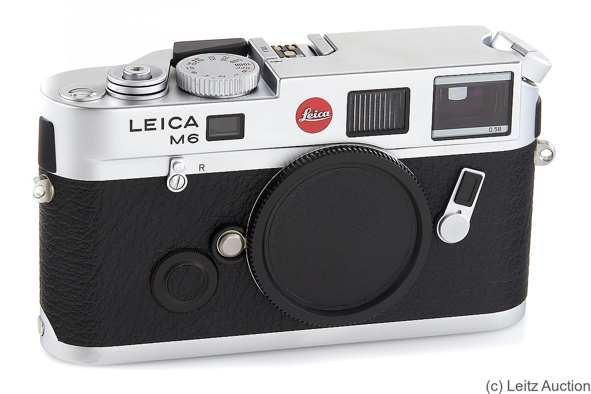Leitz: Leica M6 TTL .58 chrome camera