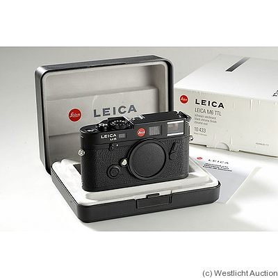 Leitz: Leica M6 TTL .72 black camera