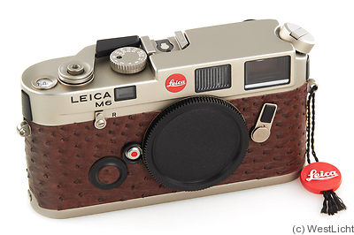 Leitz: Leica M6 Titan (brown ostrich) camera