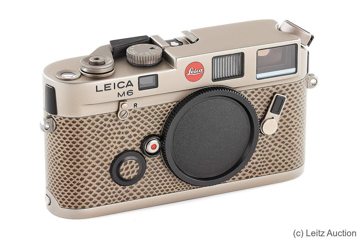 Leitz: Leica M6 Titan (grey karung) camera