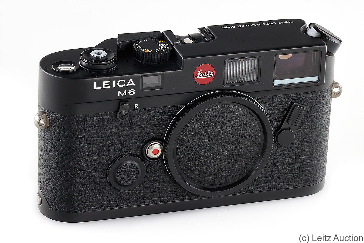Leitz: Leica M6 black (early) camera