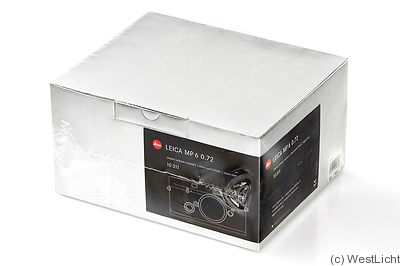 Leitz: Leica M6 black (pre-series) camera