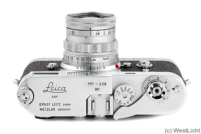 Leitz: Leica MP SP (chrome) camera
