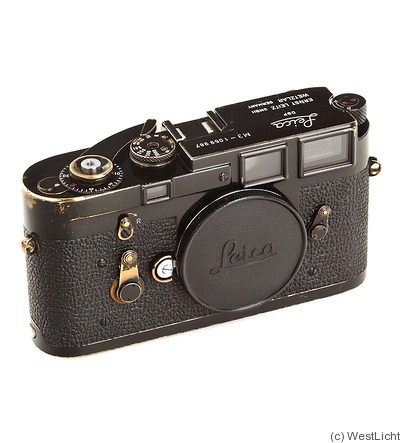 Leitz: Leica MP black (converted M3) camera
