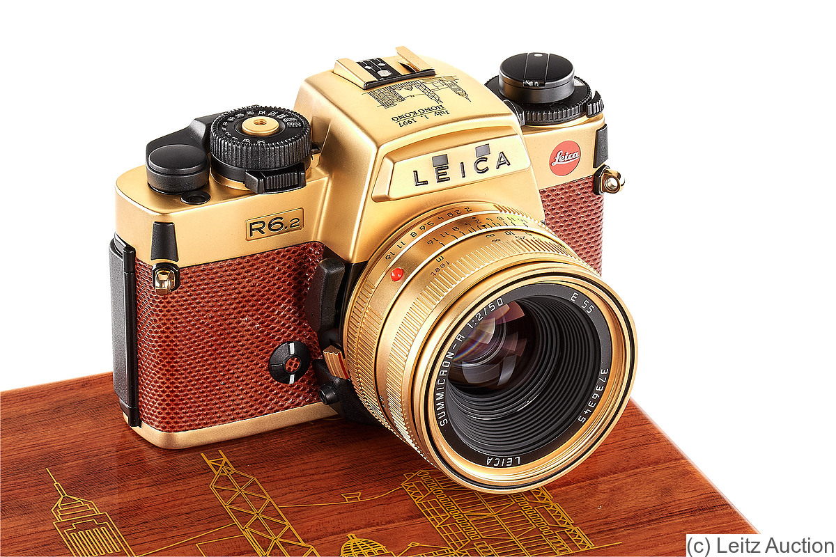Leitz: Leica R6.2 Gold ’Hong Kong’ camera