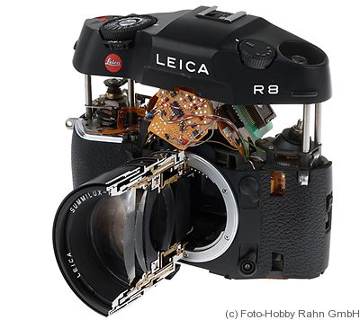 Leitz: Leica R8 explosion camera