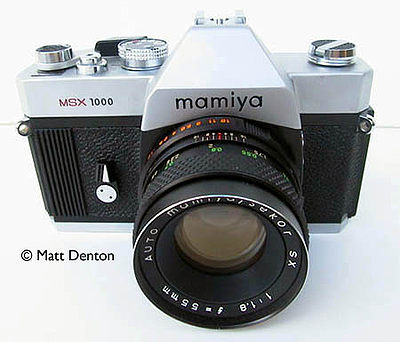 Mamiya: Mamiya MSX 1000 camera