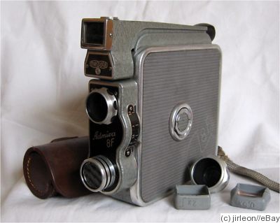 Vintage Meopta Admira guía de cámara de cine de 8F-Raro 