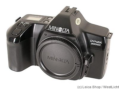 Minolta: Dynax 3000i camera