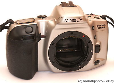 Minolta: Dynax 500 si (silver) camera
