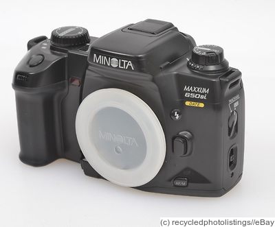 Minolta: Maxxum 650si camera