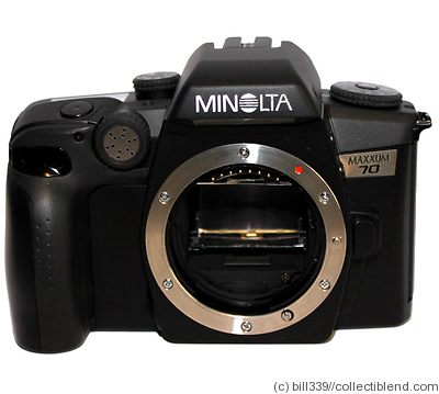 Minolta: Maxxum 70 camera