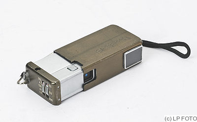 Minolta: Minolta 16 (gold, red, green) camera