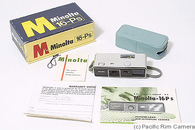 Minolta: Minolta 16 PS camera