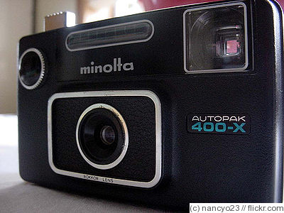 Minolta: Minolta Autopak 400-X camera