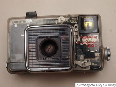 Minolta: Minolta Autopak 500 (transparent) camera