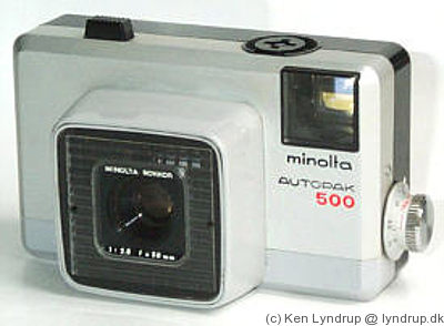 Minolta: Minolta Autopak 500 camera